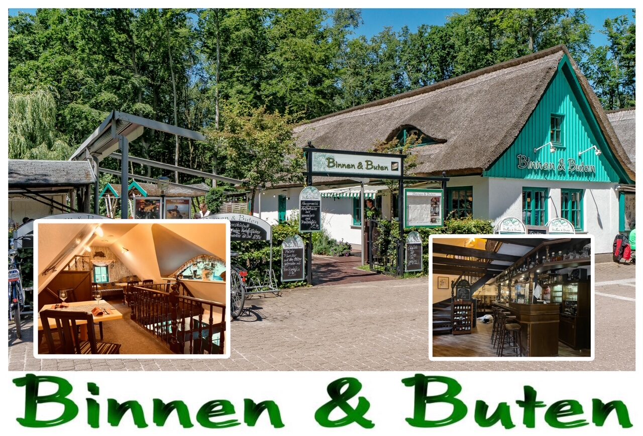 Binnen & Buten von außen, mit Blick in Bar und Dachstube